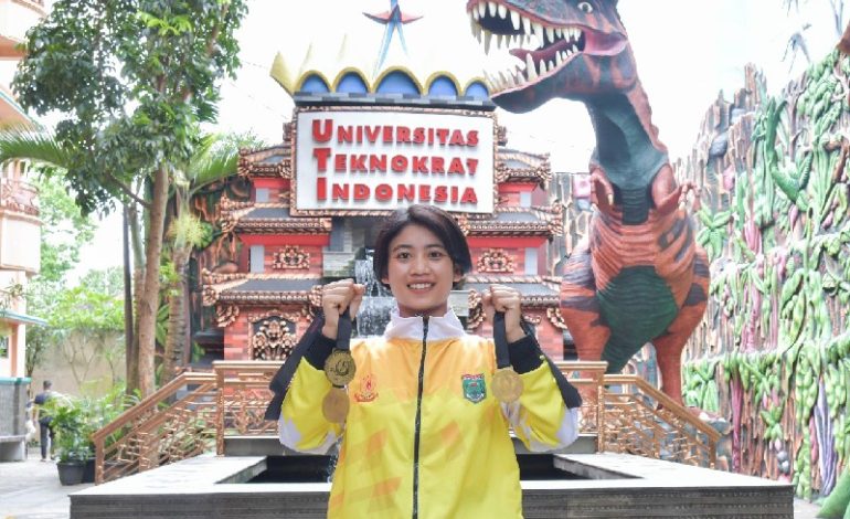  Tiana Silviani Atlet Hapkido PTS Terbaik ASEAN Universitas Teknokrat Indonesia Raih 3 Emas Porprov IX