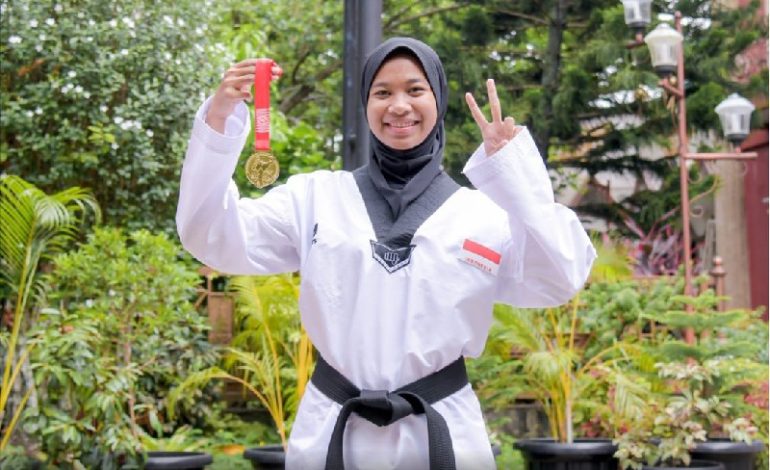  Mahasiswa PTS Terbaik ASEAN Universitas Teknokrat Indonesia Raih Medali Cabang Taekwondo Porprov IX