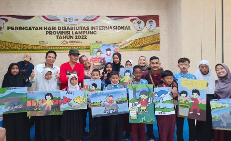  Hari Disabilitas Internasional, YKWS Edukasi Perubahan Iklim Lewat Gambar