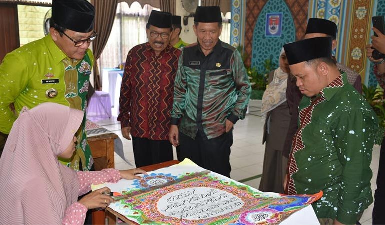  Berkunjung ke Mesuji, Wahdi Beri Dukungan Kafilah MTQ Metro