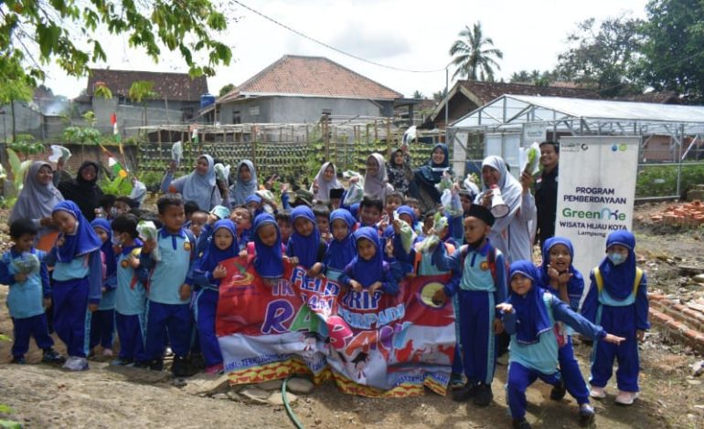  Wisata Hijau Kota GreenMe Inisiasi MTXL-IZI Lampung Terima Kunjungan Perdana TKIT Rabbani