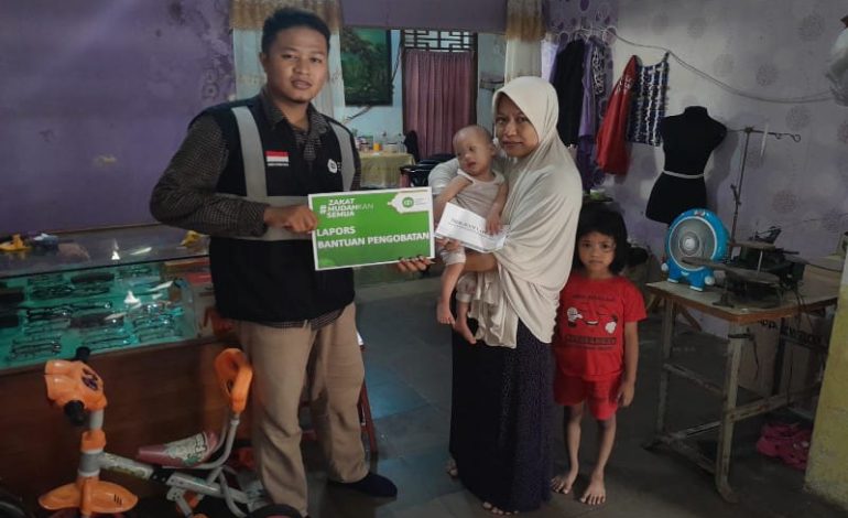  IZI Lampung Bantu Afwa Bayi 1,2 Tahun Penderita Jantung Bocor Berobat ke RS Jantung Harapan Kita Jakarta