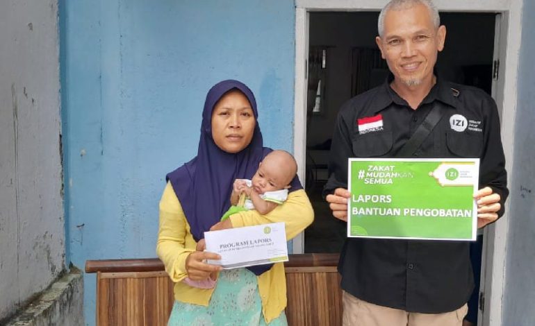  Atresia Esofagus dan Bronkopneumonia, Bayi Aafiyah Sholeha Dapat Bantuan IZI Lampung
