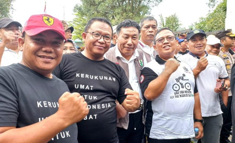  LDII Ikuti Jalan Sehat Kerukunan Kementerian Agama di Kota Metro