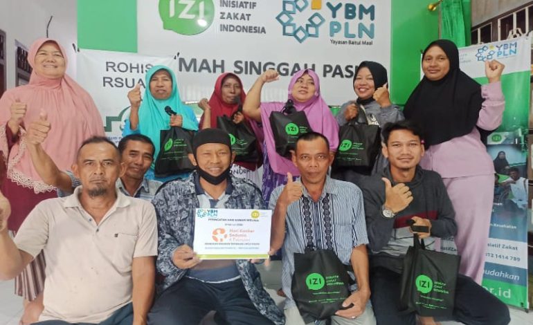  Hari Kanker Sedunia, RSP IZI-YBM PLN Lampung Kunjungi Pasien dan Bagikan Bingkisan
