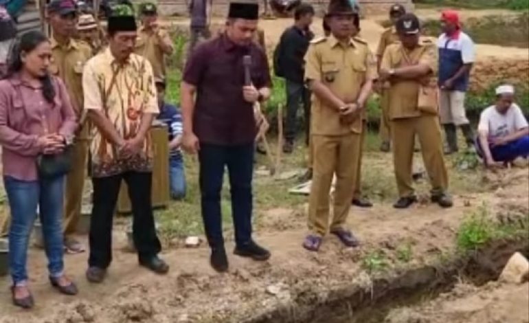  Anggota DPRD Lampung Wahrul Fauzi Silalahi Peletakan Batu Pertama Masjid At Taufiq Hargomulyo II Merbau Mataram