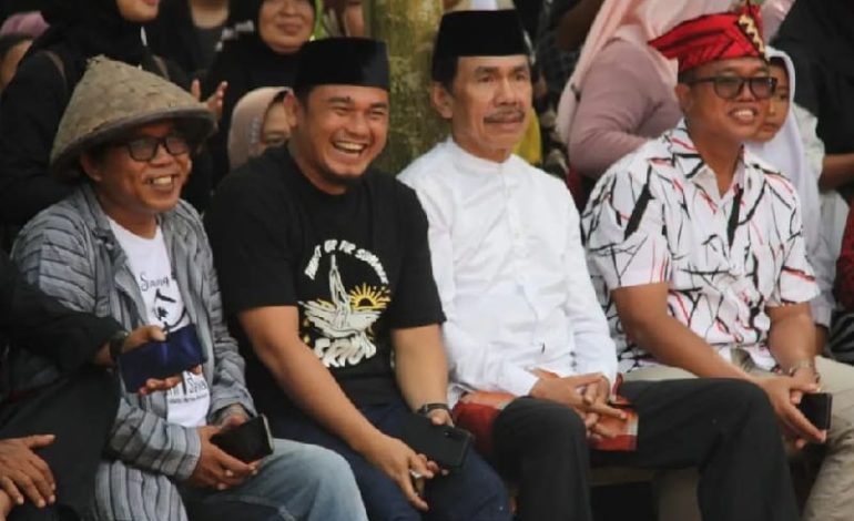  Anggota DPRD Lampung Wahrul Fauzi Silalahi Dukung Penuh Srawung Seni Sawah
