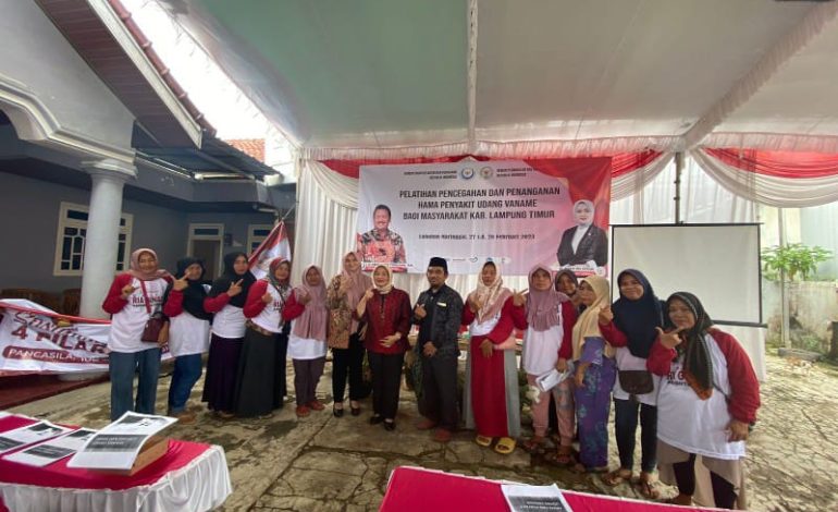  Wabah Penyakit Udang, Dwita Ria Sigap Cari Solusi