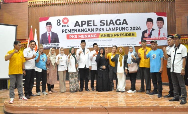  PKS Tanggamus Target 10 Kursi Kabupaten dan 2 Kursi Provinsi