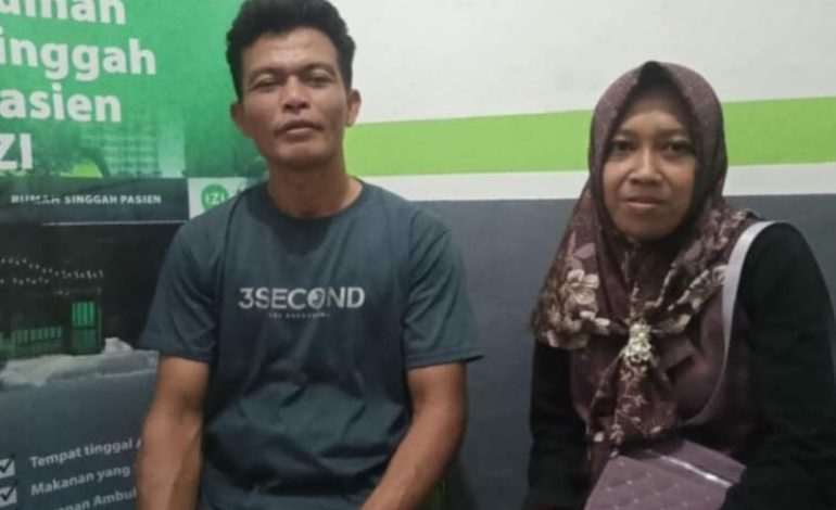  Rindu RSP YBM PLN-IZI Lampung, Hariyanti Berkunjung dengan Kesehatan Membaik