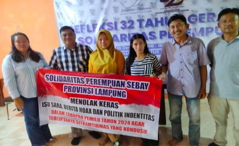  Jelang Pemilu 2024, SP Sebay Lampung Dukung Kepolisian Jaga Sikamtibmas