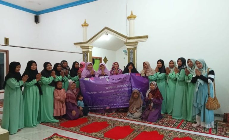 Salimah Lampung Timur Songsong Ramadan, Isnaini Masruroh Harap Organisasi Makin Manfaat