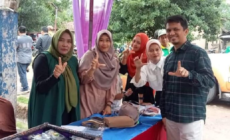  Anggota DPRD Lampung Vittorio Dwison Sapa Konstituen di Poncowati Lampung Tengah