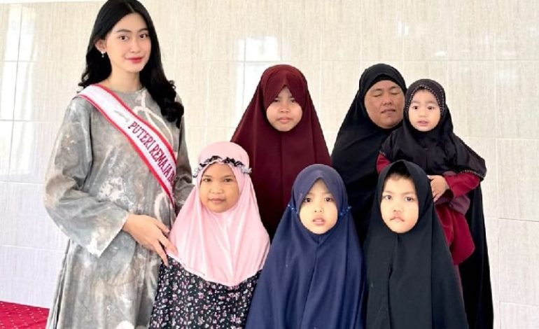  Putri Remaja Lampung 2022 Maritza Khansa Farahdiba Berbagi Kebahagiaan Kala Ramadan