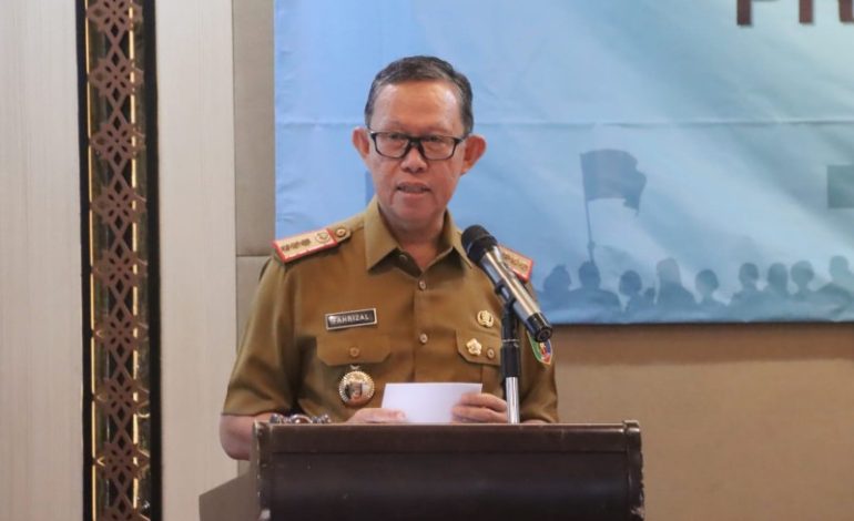  Sekdaprov Lampung Buka Forum Group Discussion Indeks Demokrasi Indonesia