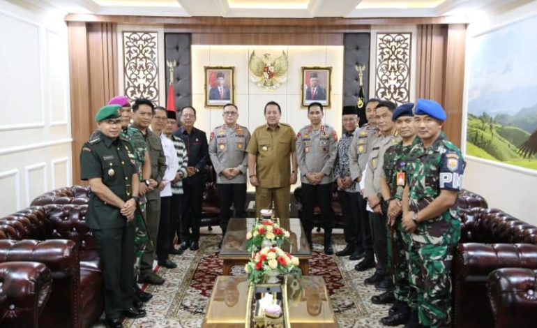  Gubernur Arinal Sampaikan Terima Kasih kepada Irjen Pol Akhmad Wiyagus dan Selamat Bertugas kepada Irjen Pol. Helmy Santika