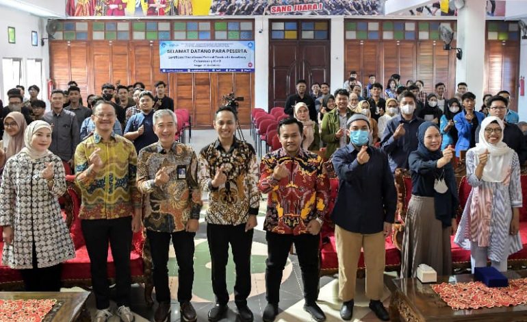  Mahasiswa PTS Terbaik ASEAN Universitas Teknokrat Indonesia Ikuti Sertifikasi Kompetensi Teknologi Informasi Inisiasi Kominfo