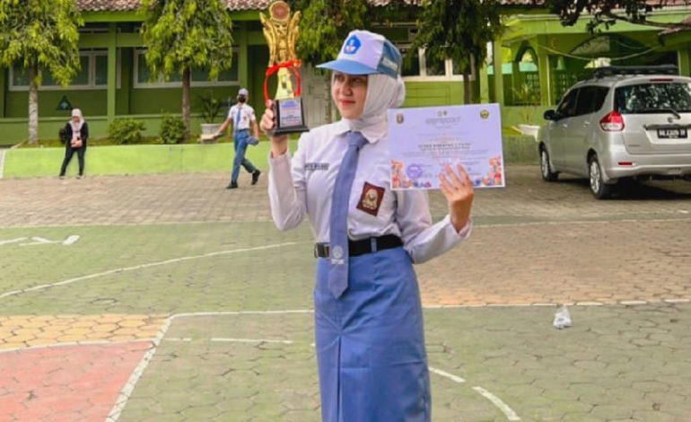  Model Lampung Annisa Nurjanah Juara Paskibra, Kini Bersiap O2SN Badminton