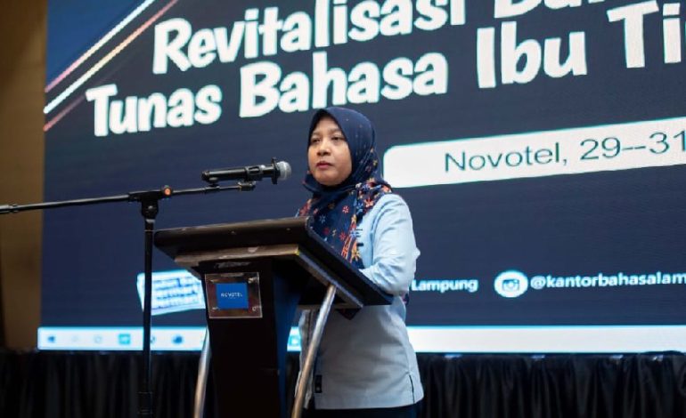  Kantor Bahasa Pelatihan Guru Master Revitalisasi Bahasa Daerah, Gubernur Lampung Apresiasi Tinggi