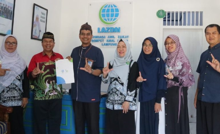  LAZDAI Peduli Terima Kunjungan Kemenag Bandar Lampung