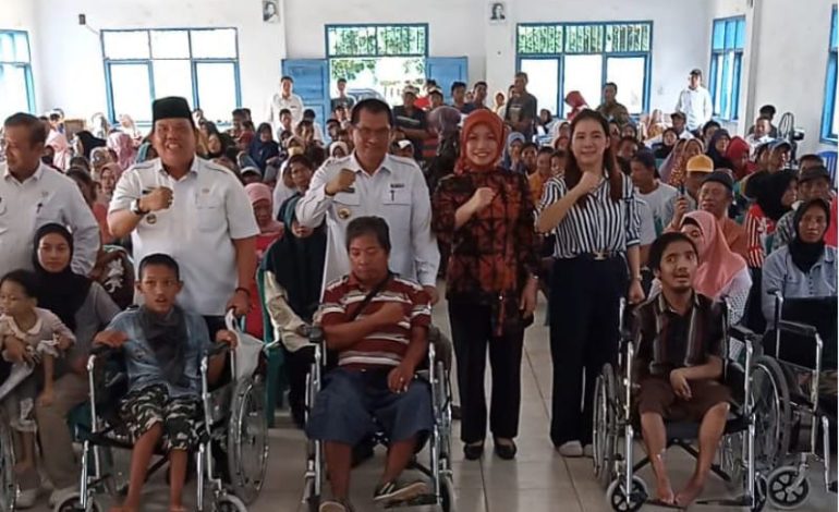  Unit Pelayanan Sosial Keliling Dinsos Lampung Layani 100 Penyandang Disabilitas di Lamtim