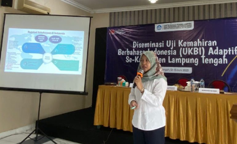  Kantor Bahasa Provinsi Lampung Diseminasi Uji Kemahiran Berbahasa Indonesia