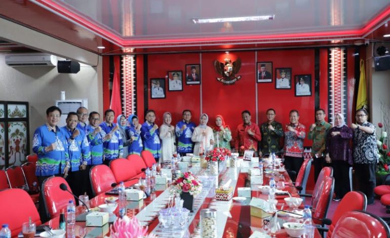  Rektor Universitas Lampung Audiensi dengan Wali Kota Bandar Lampung