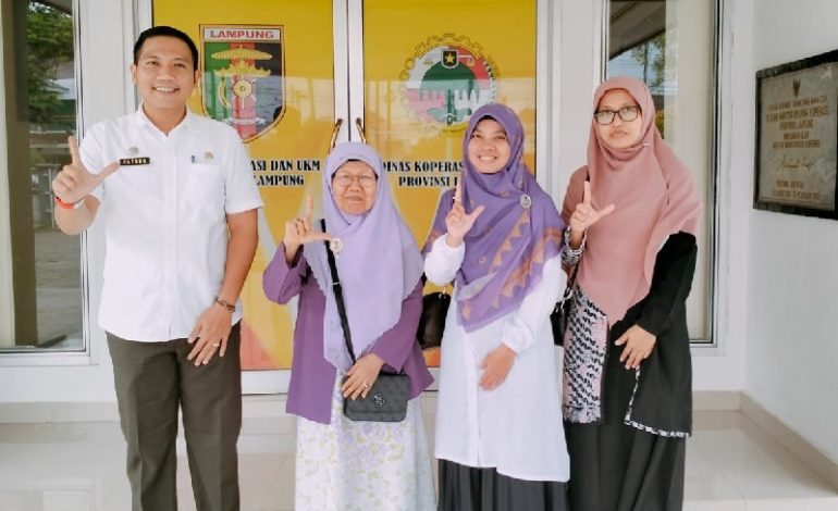  Salimah Lampung Audiensi dengan Dinas Koperasi