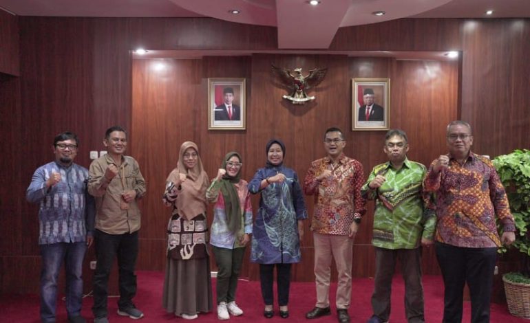  Rektor Universitas Lampung Terima Audiensi BRIN