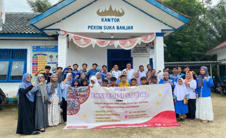  Ikatan Mahasiswa Muslim Pesisir Barat Pengabdian di SDN 43 Krui