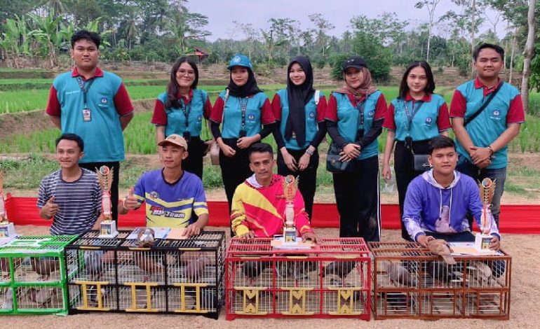  Mahasiswa KKN Unila Lomba Merpati Perdana Se-Kecamatan Way Lima Pesawaran