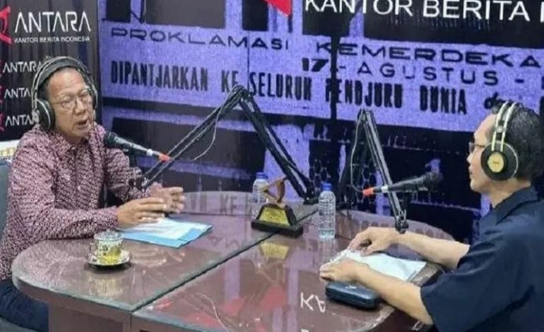  Ketua DPRD Lampung Mingrum Gumay Narasumber Siniar LKBN Antara