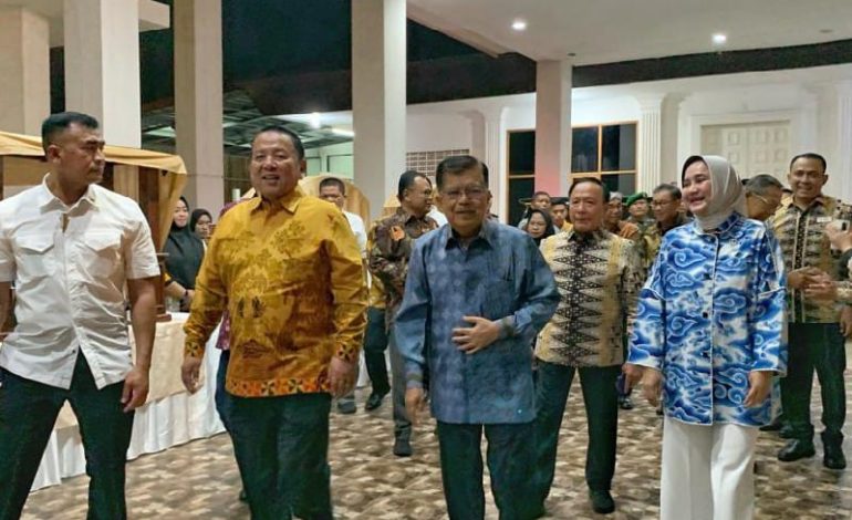  Gubernur Lampung Arinal Djunaidi Sambut Ketua Umum PMI
