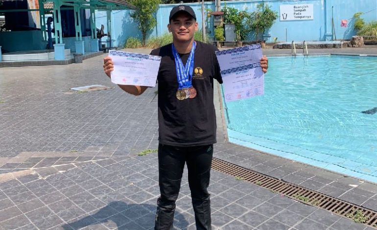  Akbar Wendi Sulistyo Asal Universitas Teknokrat Indonesia Borong Medali Kejurnas di Yogyakarta