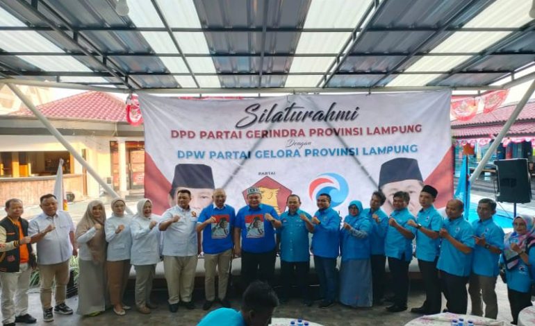  Partai Gelora Indonesia Lampung Dukung Penuh Prabowo Subianto Capres 2024