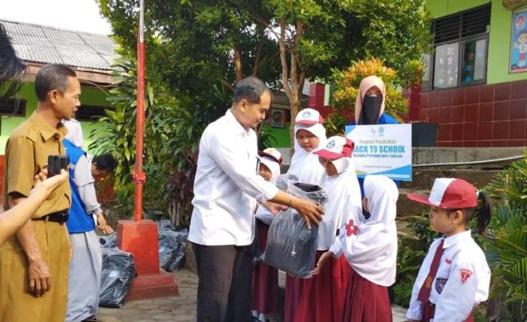  LAZDAI Peduli Salurkan Bantuan Perlengkapan Sekolah di SDN 3 Talang Bandar Lampung