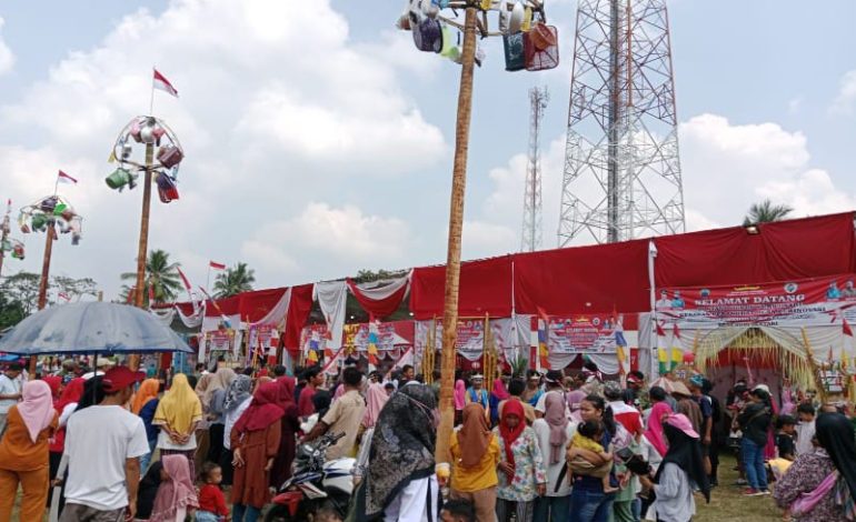  Desa Budi Lestari Lomba Stan, Panitia Dibantu Mahasiswa KKN UIN Raden Intan Lampung