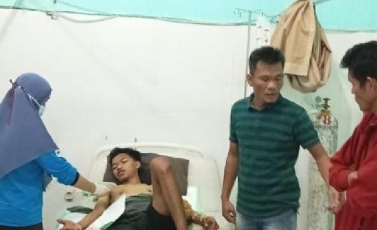  Suami di Wonosobo Tanggamus Aniaya Istri dan Anak Tiri Pakai Golok