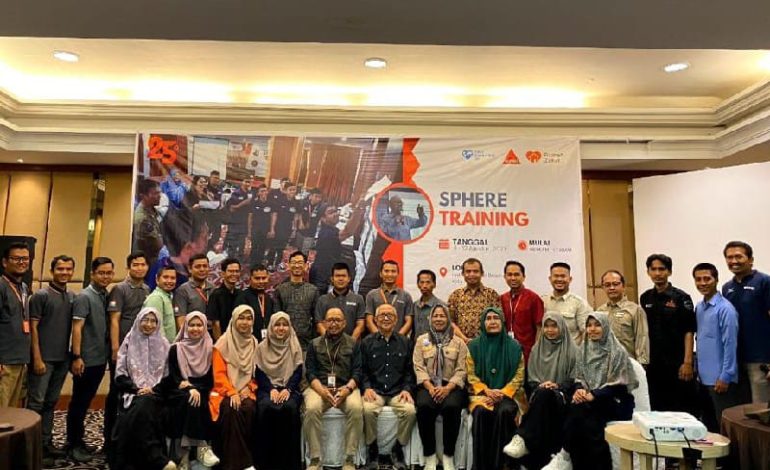  Rumah Zakat dan MPBI Sphere Training, Relawan Didorong Terdepan Penanganan Bencana