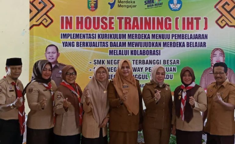  3 SMKN di Lamteng Kolaborasi IHT Implementasi Kurikulum Merdeka