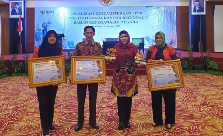  BKN Award 2023, Kabupaten Tanggamus Borong Tiga Penghargaan