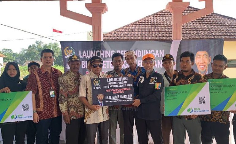 Abdul Hakim Inisiasi Kepesertaan 10 Ribu BPJS Ketenagakerjaan di Tulangbawang