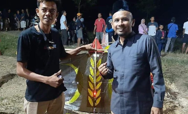  Anggota DPRD Lampung Ismail Jafar Sponsori Lomba Layang-Layang