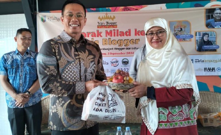  Semarak Milad Ke-7 Tapis Blogger, Ini Pesan Kadis Perpustakaan dan Kearsipan Riski Sofyan