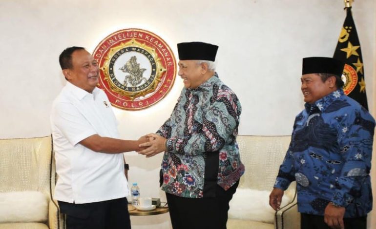  Terima Ketum LDII Chriswanto Santoso, Komjen Pol Suntana: Herang Caina, Beunang Laukna