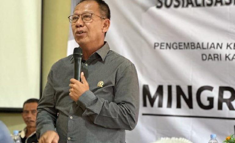 Ketua DPRD Lampung Mingrum Gumay Sosialisasi Perda Kewenangan SMA/SMK di Provinsi