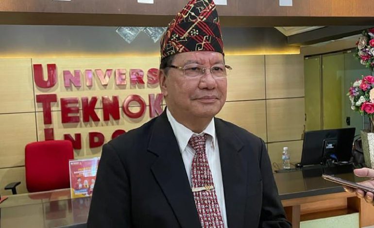  Rektor Universitas Teknokrat Indonesia Dr HM Nasrullah Yusuf SE MBA Persilakan Caleg dan Capres Isi Kuliah Umum