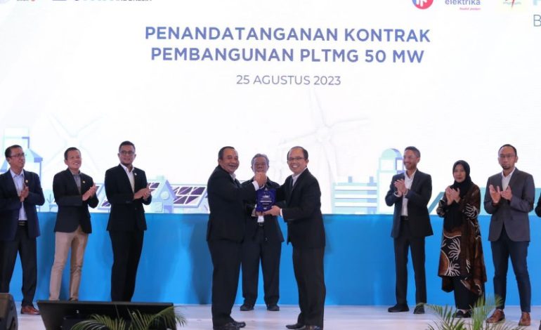  Dukung Transisi Energi, Anak Perusahaan PLN Nusantara Power Bangun PLTMG 50 MW Batam