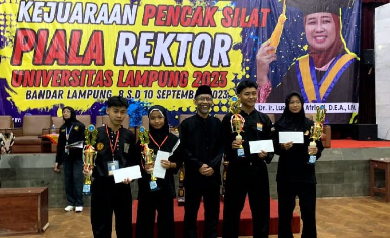  Penutupan Rektor Unila Cup, Abdul Hakim Ajak Pelajar-Mahasiswa Giat Berlatih Pencak Silat
