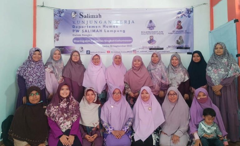  Humas Salimah Lampung Silaturahmi ke Pengurus Daerah, Oktober Pelatihan Kehumasan